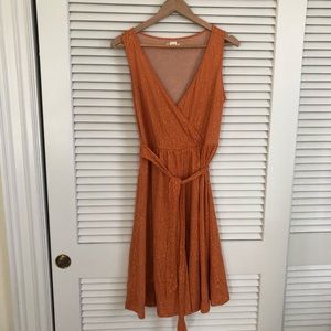 Sundance • Floral Wrap Dress with tie belt